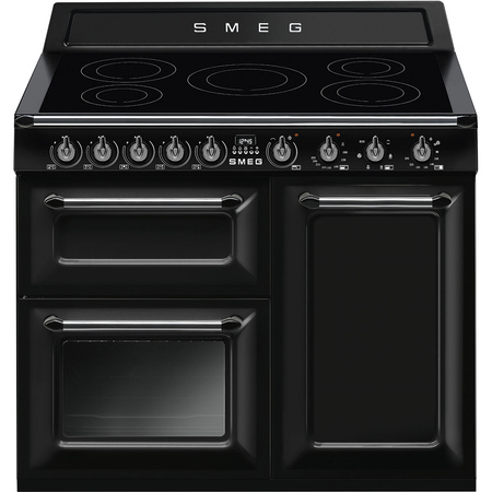 Kuchnia wolnost, 100cm, Victoria, czarny TR103IBL2 - Smeg
