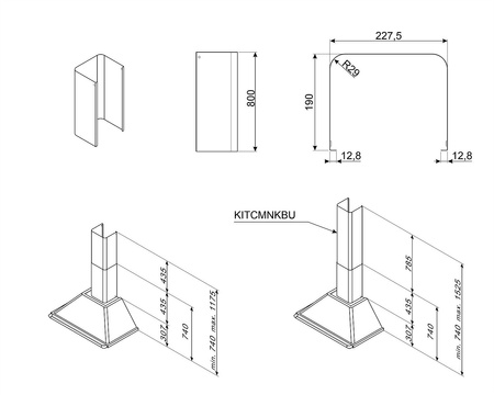 Akcesorium KITCMNKBU - Smeg