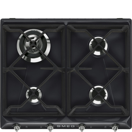 Płyta gazowa 60cm SMEG Victoria czarny SR964NGH