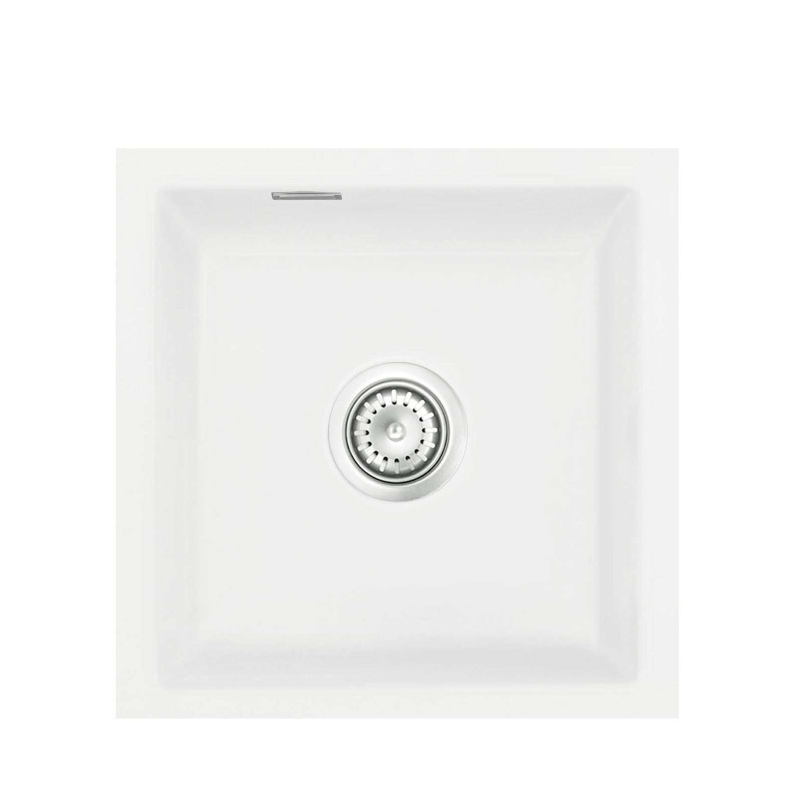 Zlew ceramiczny podblatowy SYSTEMCERAM Mera 40U Polar 13 - 53560113