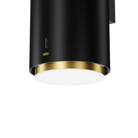 Okap kuchenny przyścienny BERG FLOYD PREMIUM GOLD FLOOPOKSBG390