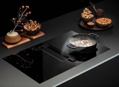 Płyta indukcyjna z okapem FALMEC Zero 84 czarny - 600m3/h