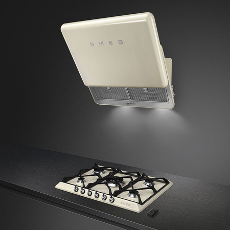 Płyta gazowa, 70 cm, Victoria, kremowy SR975PGH - Smeg