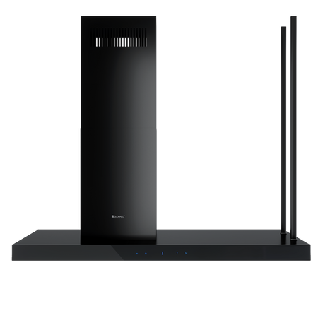 Okap kuchenny wyspowy GLOBALO NOELIA ISOLA 120.1 BLACK