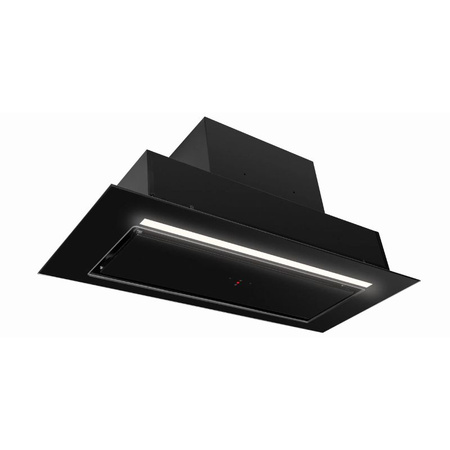 Okap kuchenny podszafkowy CIARKO Design AURA Black 74