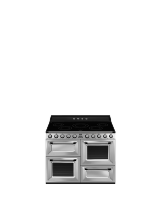 Kuchnia wolnost, 110cm, Victoria, inox TR4110IX2 - Smeg