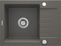 Zlewozmywak granitowy 1-komorowy z ociekaczem ZQZ_T11A - Deante