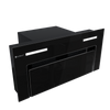 Okap kuchenny podszafkowy GLOBALO GINGERO 60.2 H2H BLACK