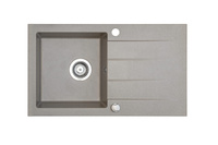 ICEBERG ZLEW FOCUS ZFS0711 1,0 OC 760X440 PIASEK BEŻOWY