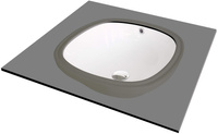 Umywalka ceramiczna podblatowa CGA_6U4U - Deante