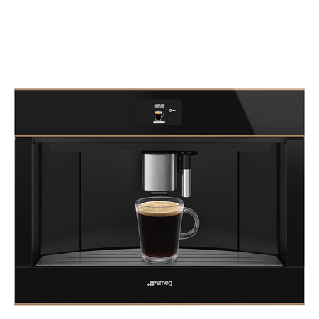Kompaktowy ekspres do kawy do zabudowy SMEG Dolce Stil Novo - CMS4604NR