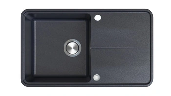 Zlew kuchenny BERG  VICTORIA BRV1411 1,0 OC 780X500 ONYX