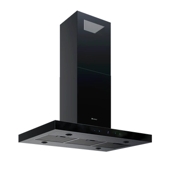 Okap kuchenny przyścienny GLOBALO VERTA ISOLA 90.3 H2H BLACK