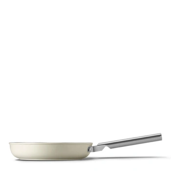Patelnia o średnicy 24cm kremowa SMEG FPF2402CRM