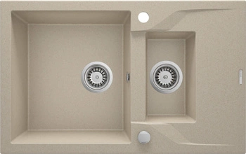 Zlewozmywak granitowy 1.5-komorowy z ociekaczem ZQN_7513 - Deante