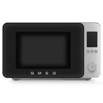 Kuchenka mikrofalowa SMEG czarny mat MOC02BLMEU