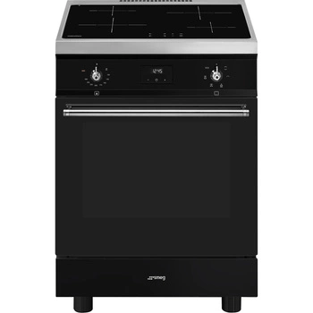 Kuchnia wolnostojąca czarna SMEG Classica C6IMBLT2