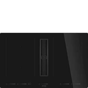 Płyta indukcyjna z okapem kuchennym HOBD682D2 - Smeg