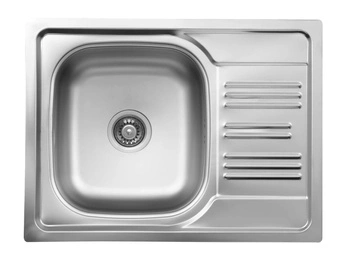 Zlewozmywak stalowy 1-komorowy z ociekaczem ZEX_011A - Deante