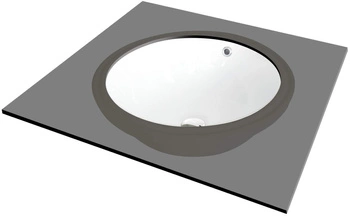Umywalka ceramiczna podblatowa CGA_6U3U - Deante
