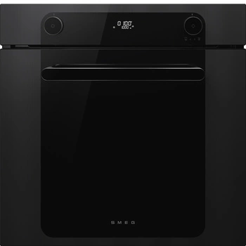 Piekarnik parowy z funkcją czyszczenia pirolitycznego SMEG Musa czarny SOP6201S2B
