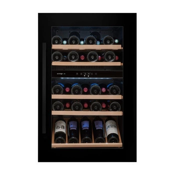 Lodówka na wina AVINTAGE winiarka dwustrefowa do zabudowy 60cm - AVI48CDZA