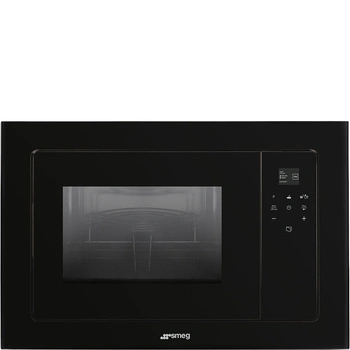 Kuchenka mikrof., 20l, Linea, czarny FMI120B3 - Smeg