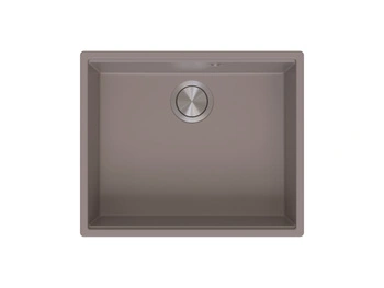 Zlew kuchenny BERG  LINEA BRNL23L 565x470 KASZMIR (DESKA W KOMPLECIE)