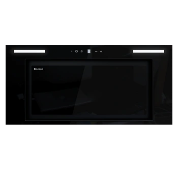 Okap kuchenny podszafkowy GLOBALO MATERI SILENTFLOW 60.2 BLACK