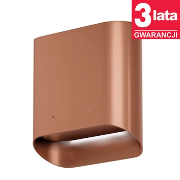 Okap kuchenny przyścienny CIARKO Design SIMPLE 60cm Rose Gold - CDP6002C