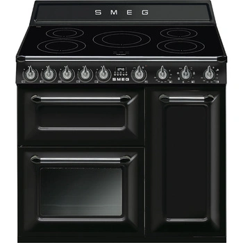 Kuchnia wolnost., 90cm, Victoria, czarny TR93IBL2 - Smeg