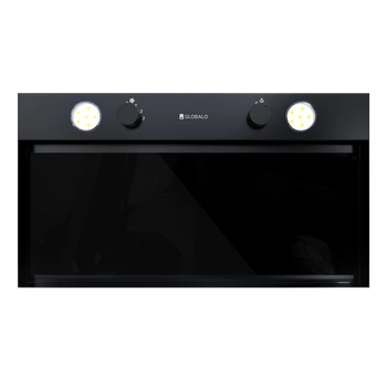 Okap kuchenny podszafkowy GLOBALO FLOWERI 60.2 BLACK