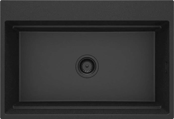 Zlewozmywak granitowy magnetyczny 1-komorowy ZRM_G10B - Deante