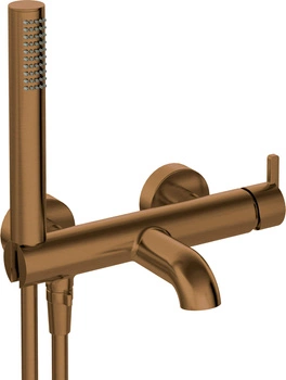 Bateria wannowa z zestawem prysznicowym BQS_C11M - Deante