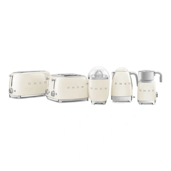 Toster, cztery kromki, kremowy TSF02CREU - Smeg