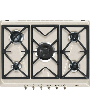 Płyta gazowa, 70 cm, Coloniale SRV876AVOGH2 - Smeg