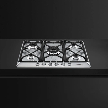 Płyta gazowa, 70 cm, Victoria, inox SR975XGH - Smeg