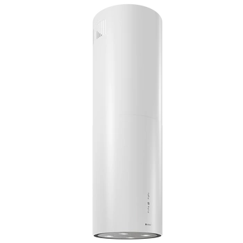 Okap kuchenny wyspowy GLOBALO CYLINDRO ISOLA 39.7 WHITE