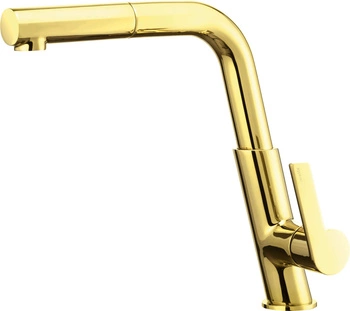 Bateria kuchenna z wyciąganą wylewką BQS_Z73M - Deante