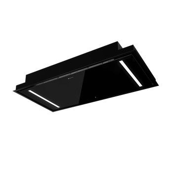 Okap sufitowy GLOBALO ZENARA 100.1 BLACK + turbina TW 3.1