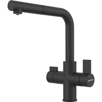 Bateria kuchenna filtrująca czarna SMEG MAFD1MN