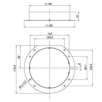 Adapter przyłączeniowy GLOBALO AP 1.1
