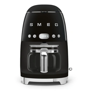 Ekspres przelewowy, czarny DCF02BLEU - Smeg
