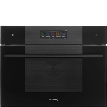Piekarnik elektryczny z funkcją mikrofali i pary SO4106WAPB3 - Smeg