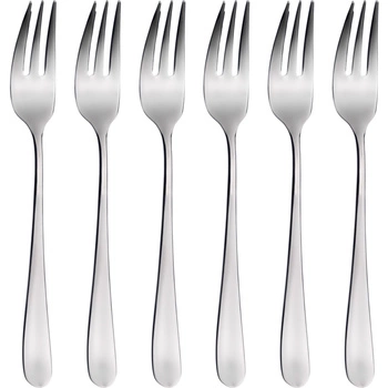 Bugatti SETTIMOCIELO zestaw 6 widelczyków do ciasta w pudełku IN-056N17