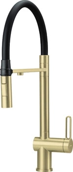 Bateria kuchenna z podłączeniem do filtra wody z elastyczną wylewką BRM_R75M - Deante