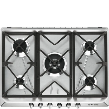 Płyta gazowa, 70 cm, Victoria, inox SR975XGH - Smeg