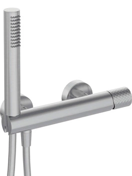Bateria prysznicowa z zestawem prysznicowym BHS_F41M - Deante