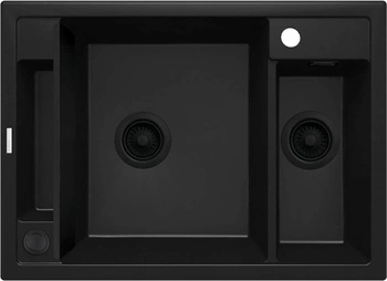 Zlewozmywak granitowy magnetyczny 1.5-komorowy ZRM_N503 - Deante
