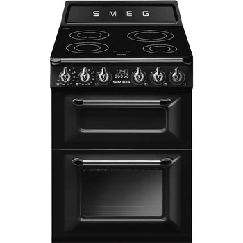 Kuchnia wolnost., 60cm, Victoria, czarny TR62IBL2 - Smeg